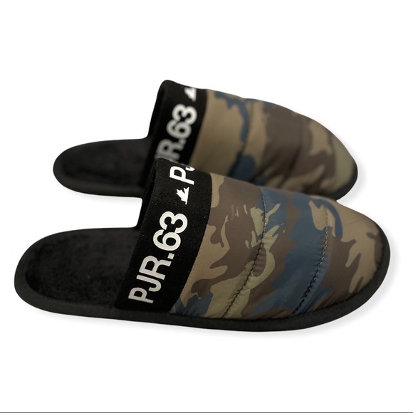 PAJAR Camo Print Stevie Slippers Flats - Size 39 - Picture 2 of 6